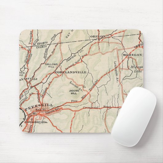 Fahrradwege in New York und Conneticut 5 Mousepad (Mit Mouse)