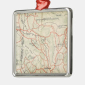 Fahrradwege in New York und Conneticut 7 Silbernes Ornament (Links)