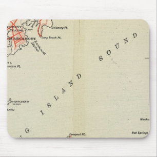 Fahrradwege in New York und Conneticut Mousepad