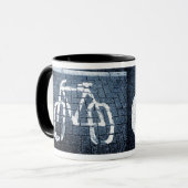 Fahrradwege Tasse (Vorderseite Links)