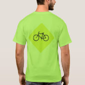 Fahrradwitz T-Shirt (Rückseite)