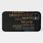 Fahrradwolke Case-Mate iPhone Hülle (Rückseite (Horizontal))