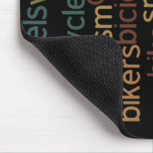 Fahrradwolke Mousepad (Ecke)