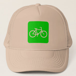 Fahrradzeichen - Grün Truckerkappe
