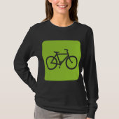 Fahrradzeichen - Mars Green T-Shirt (Vorderseite)