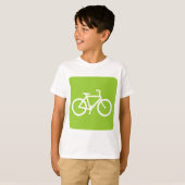 Fahrradzeichen - Mars Green T-Shirt (Vorne ganz)
