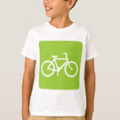 Fahrradzeichen - Mars Green T-Shirt (Vorderseite)