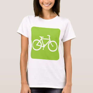 Fahrradzeichen - Mars Green T-Shirt