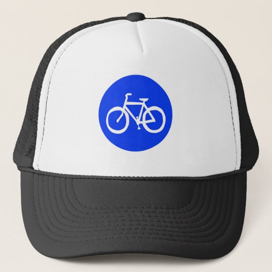 Fahrradzeichen Truckerkappe (Vorderseite)