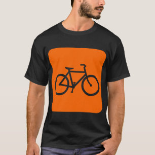 Fahrradzeichen - Weiß T-Shirt