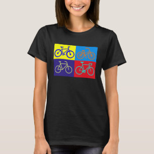 Fahrradzubehör Kunst für Radfahrer T-Shirt