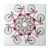Fahrradzyklus Fliese (Vorderseite)