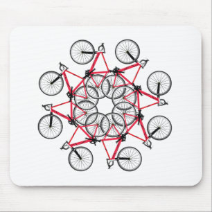 Fahrradzyklus Mousepad