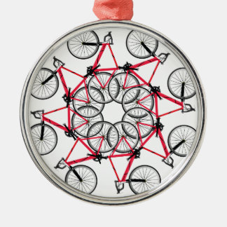 Fahrradzyklus Ornament Aus Metall