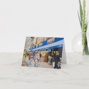 Fahrrinne Notecard 5,6" x 4" (freier Raum) Karte