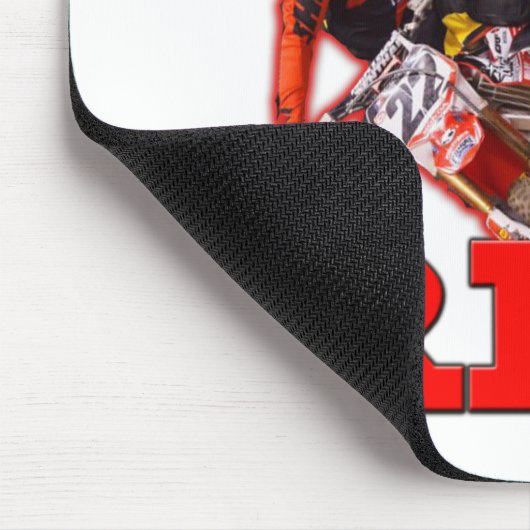 Fahrrot 13 mousepad (Ecke)