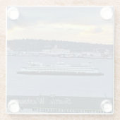 Fährschiff Glasuntersetzer (Rückseite)