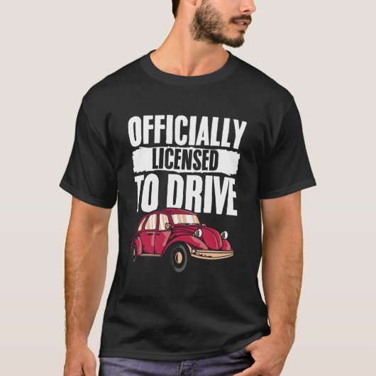Fahrschule Erster Autofahrer Neue Fahrer C T-Shirt (Vorderseite)