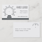 fahrschule visitenkarte (Vorne/Hinten)