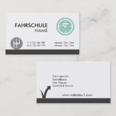 fahrschule visitenkarte (Vorne/Hinten)