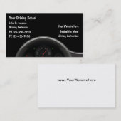 Fahrschule-Visitenkarten Visitenkarte (Vorne/Hinten)