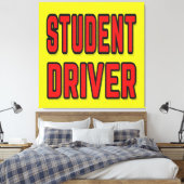 Fahrschüler Leinwanddruck (Insitu (Schlafzimmer))