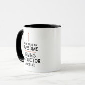 Fahrschullehrer Neuling Fahrschule Tasse (Vorderseite Links)