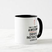 Fahrschullehrer Neuling Fahrschule Tasse (VorderseiteRechts)