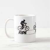 Fahrspülen-Wiederholungs-Tasse Kaffeetasse (Links)