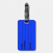 Fahrstuhl landschaftliche Gepäckmarke Gepäckanhänger (Rückseite vertikal)