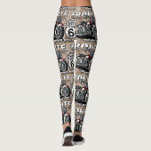 "FAHRT 66 LEGGINGS" LEGGINGS (Rückseite)
