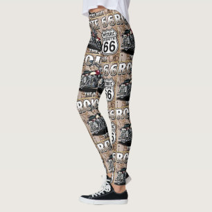 "FAHRT 66 LEGGINGS" LEGGINGS
