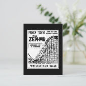 Fahrt am Pontchartrain Beach, Zephyr Postkarte (Stehend Vorderseite)