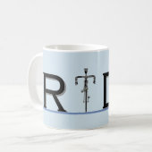 Fahrt auf der Planeten-Tasse Kaffeetasse (Vorderseite Links)