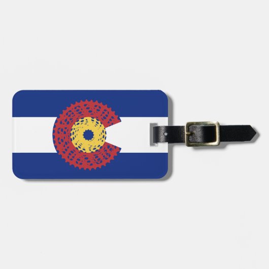 Fahrt Colorado (Fahrradkassette) Gepäckanhänger (Vorderseite horizontal)