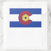 Fahrt Colorado (Fahrradkassette) Rechteckiger Aufkleber (Tasche)