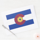 Fahrt Colorado (Fahrradkassette) Rechteckiger Aufkleber (Umschlag)