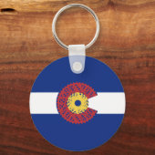 Fahrt Colorado (Fahrradkassette) Schlüsselanhänger (Vorderseite)