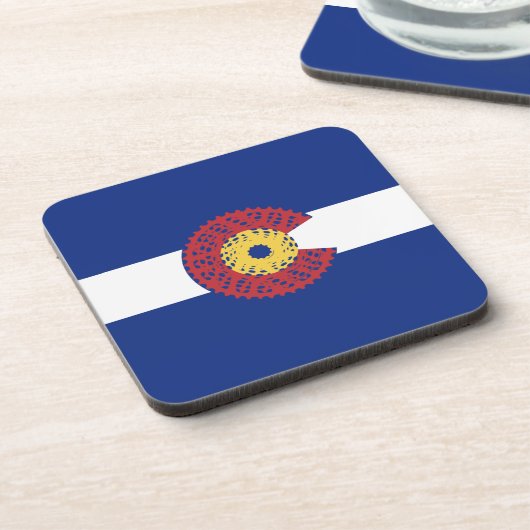 Fahrt Colorado (Fahrradkassette) Untersetzer (Linke Seite)