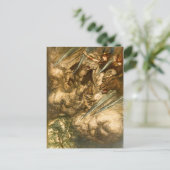 Fahrt der Valkyries Postkarte (Stehend Vorderseite)