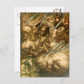 Fahrt der Valkyries Postkarte (Vorne/Hinten)