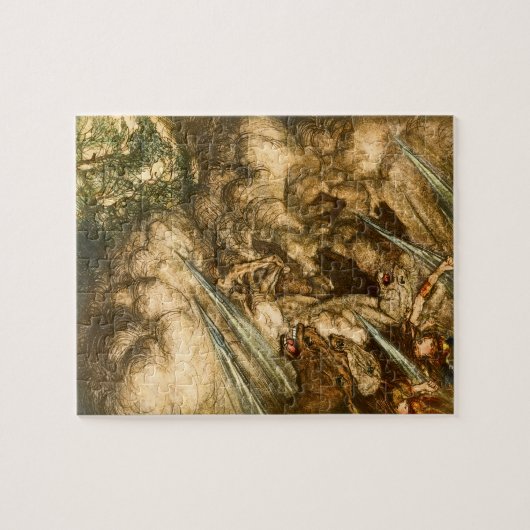 Fahrt des Valkyries Puzzlespiels Puzzle (Horizontal)