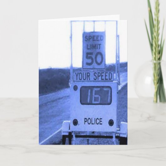 Fahrt, die es Sie mag, stahl es Karte (Vorderseite)