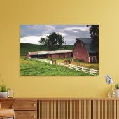 Fahrt durch das Landgut Palouse 3 Leinwanddruck (Insitu (Wohnzimmer))