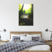 Fahrt durch den magischen Wald Leinwanddruck (Insitu (Schlafzimmer))