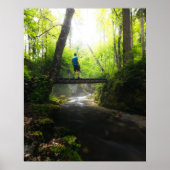 Fahrt durch den magischen Wald Poster (Vorne)