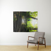 Fahrt durch den magischen Wald Wandteppich (Beispiel (Horizontal))