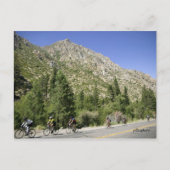 Fahrt durch die Alpen Postkarte (Vorderseite)