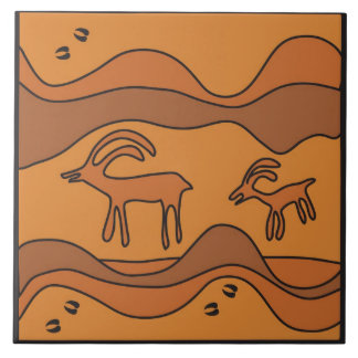 Fahrt durch die Schlucht Keramik Tile Fliese