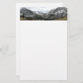 Fahrt durch die schneebedeckten Berge der Sierra N Briefpapier (Vorne/Hinten)